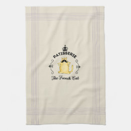 Patisserie ’Fransken Cat’ Kökshandduk