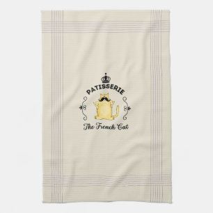 Patisserie ’Fransken Cat’ Kökshandduk