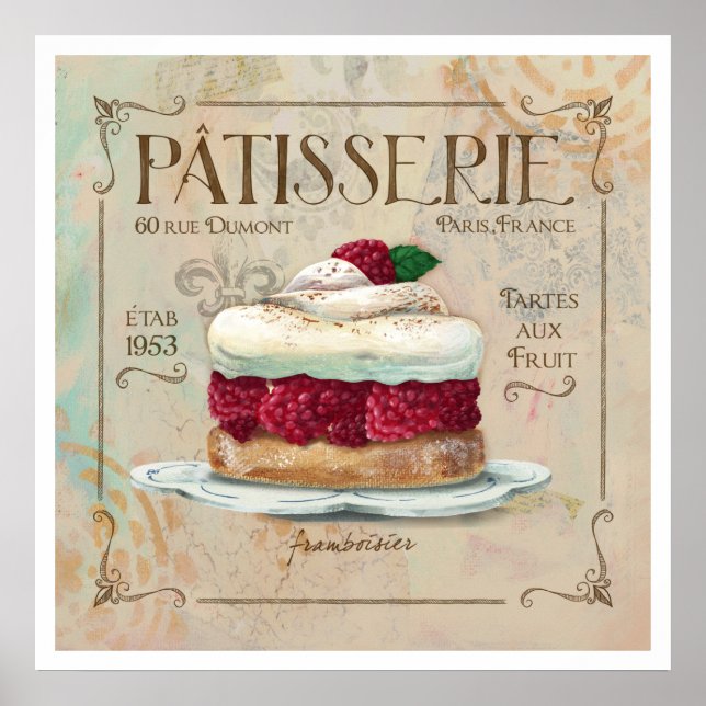Patisserie I Poster Art (Framsidan)