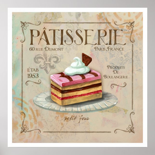 Patisserie II Poster Art (Framsidan)