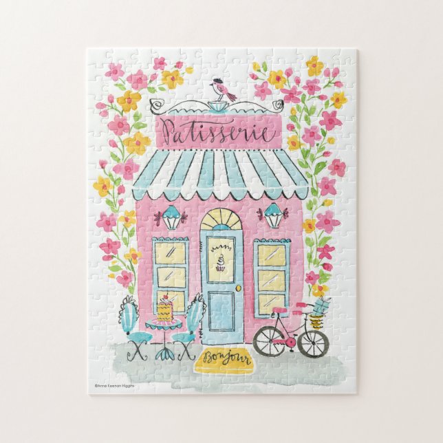 Patisserie Puzzle av ©Anne Keenan Higgins Pussel (Vertikal)