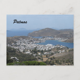 Patmos, Grekland Vykort