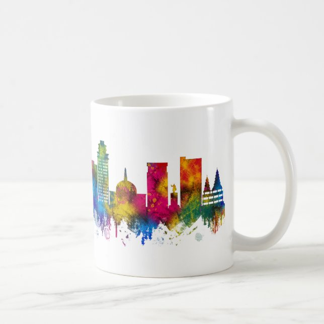 Patna Bihar Siluett Kaffemugg (Höger)