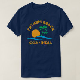 PATNEM BEACH-GOA INDIA T SHIRT