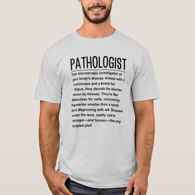 patolog t shirt (Framsida)