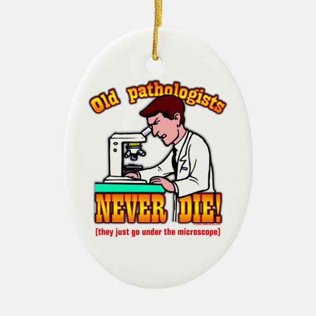 Patologer Julgransprydnad Keramik (Framsidan)