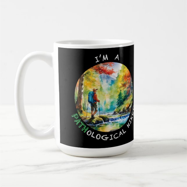 Patologisk Hiker Kaffemugg (Vänster)
