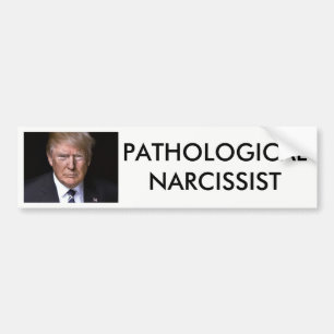 Patologisk NarcissistAnti-Donald trumf Bildekal