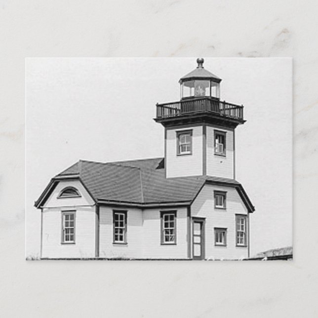 Patos Island Lighthouse Vykort (Framsida)