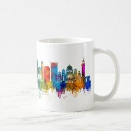 Patras Grekland Siluett Kaffemugg