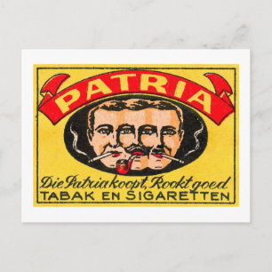 Patria Tabak Vykort