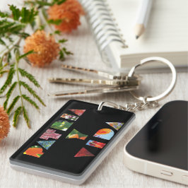 Patria y Vida Black Blommigt Brev