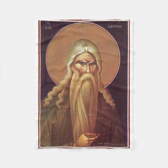 Patriarch Abraham Fleecefilt (Framsidan)