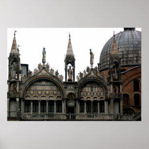 Patriarkal Cathedral Basilica of St Mark Poster