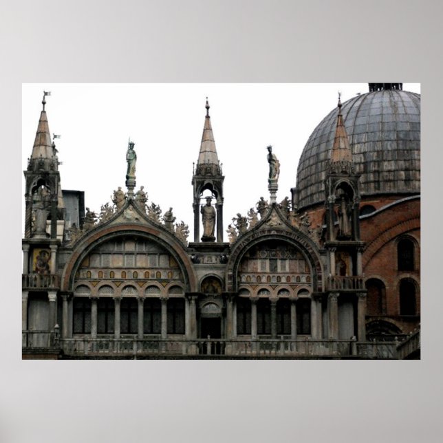 Patriarkal Cathedral Basilica of St Mark Poster (Framsidan)
