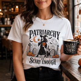 Patriarkatet Är Räddande Nog Feministisk Halloween T Shirt