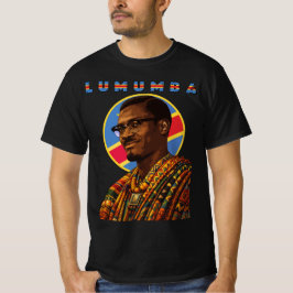 Patrice Lumumba Panafrikansk konst Kongos ledare T Shirt