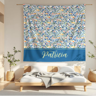 Patricia Daety Ditsy Party Blommigt Fleecefilt