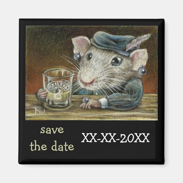 Patricia råtta magnet (Framsidan)