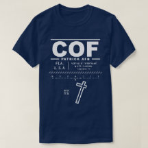 Patrick AFB Luft Force Base COF T-Shirt