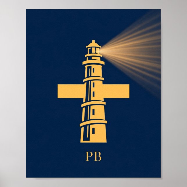 Patrick Briggs Art-logotyp — Fyrkors Poster (Framsidan)