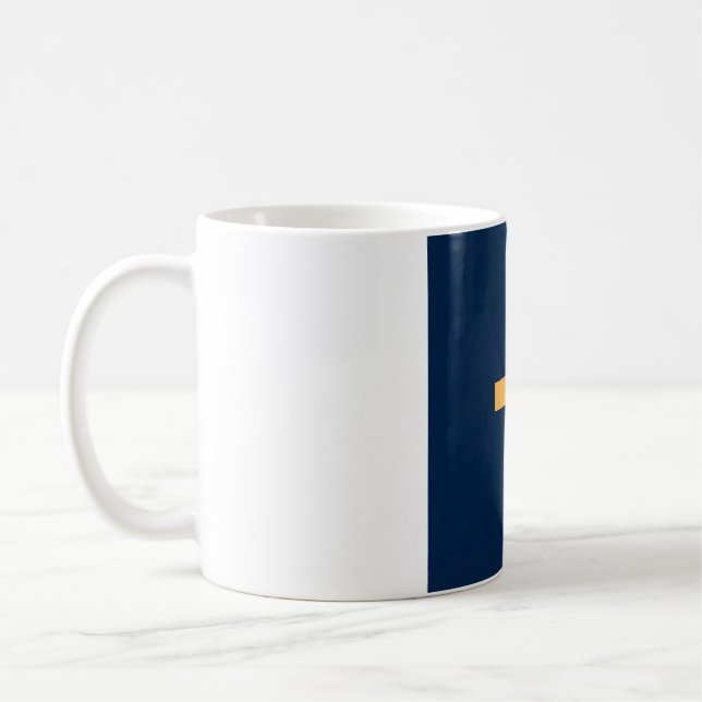 Patrick Briggs Art Logotyp Mugg — Fyrkors (Vänster)