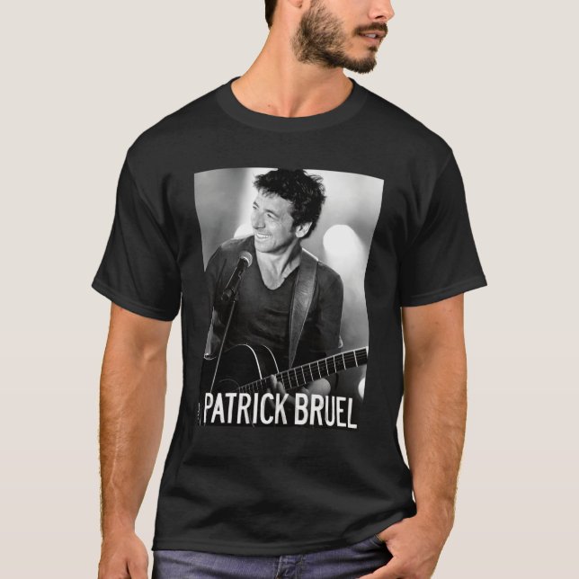 patrick Bruel Tour 2022 T Shirt (Framsida)