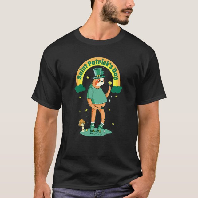 Patrick Day Gnomes och SH T Shirt (Framsida)