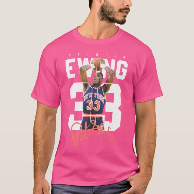 Patrick Ewing Original Aesthetic Tribute T Shirt (Framsida)