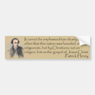 Patrick Henry-dekal Bildekal