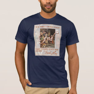Patrick Henry: När folket glömmer guden T Shirt