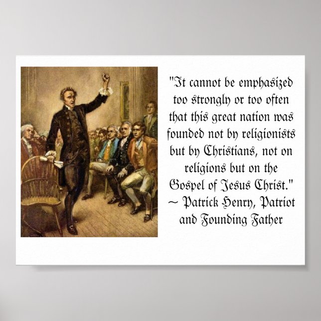 Patrick Henry poster (Framsidan)