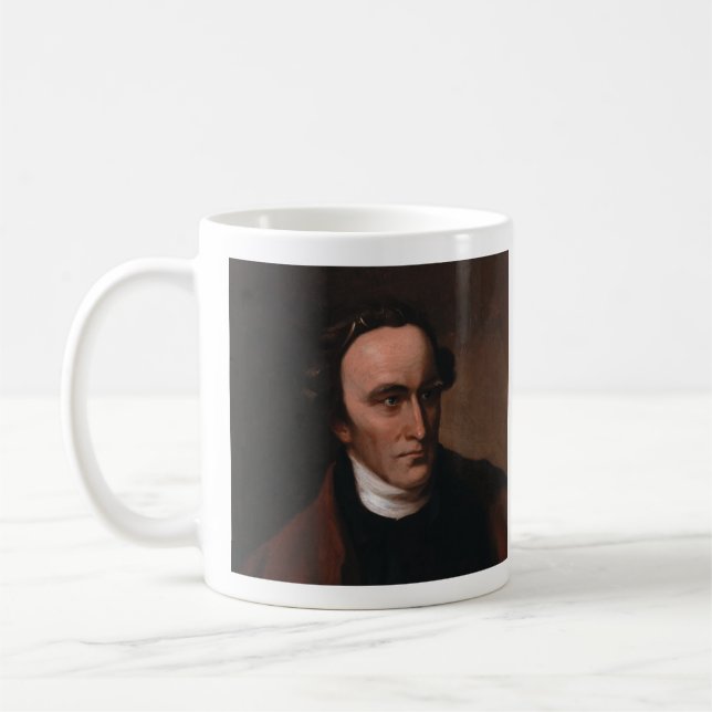 Patrick Henry Quote Coffee Mugg (Vänster)