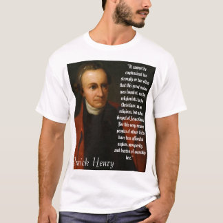 Patrick Henry utslagsplats T-shirt