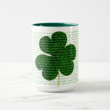 Patrick Hymn Hjort Gråter Shamrock Dikt