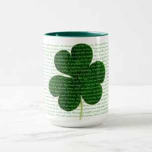 Patrick Hymn Hjort Gråter Shamrock Dikt Mugg