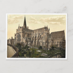 Patrick katedral. Dublin. Co. Dublin, Irland Vykort