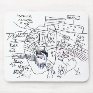 patrick kennedy tryck musmatta