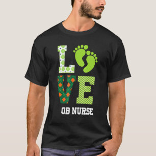Patrick Labor and Delivery Nurse St Patrick S Day T Shirt