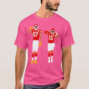Patrick Mahouths och Travis Kelce T Shirt