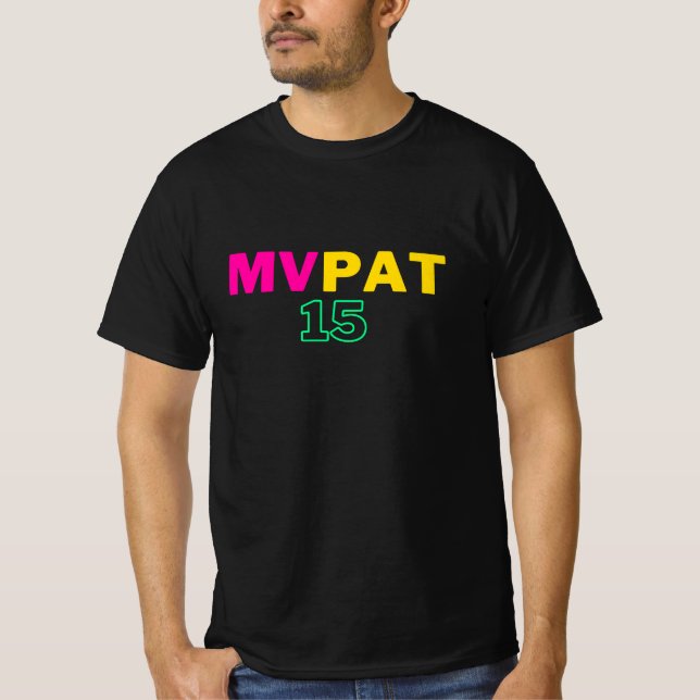 Patrick Mhouths mvp. T Shirt (Framsida)