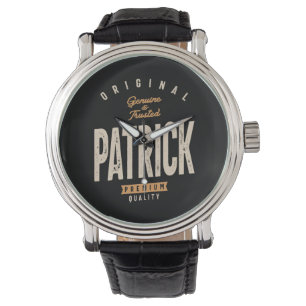 Patrick Personlig Namn - Funny Patrick Armbandsur