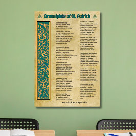 Patrick Prayer Poster