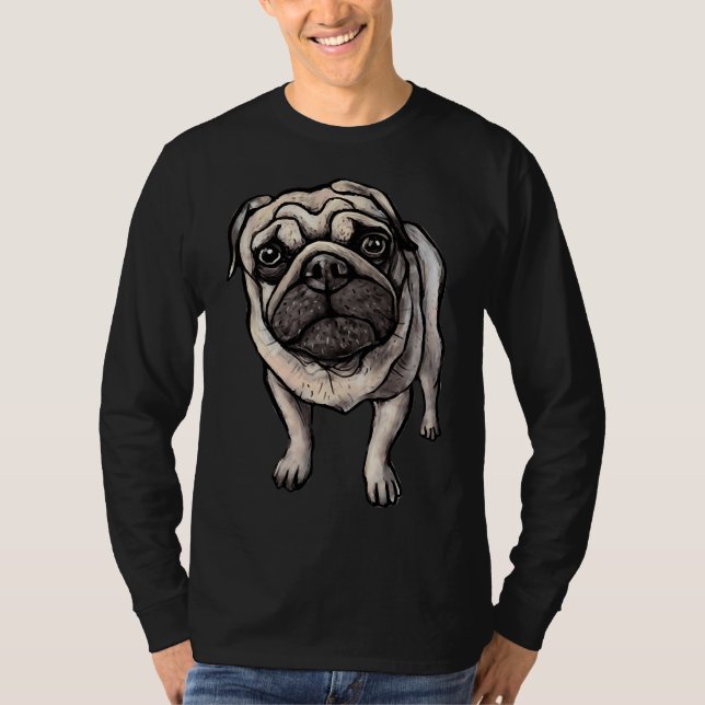 Patrick Pug Classic T-Shirt 95 (Framsida)