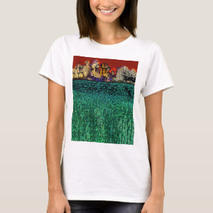 Patrick Ranch, Chico, CA (Röd och Grönt) T-shirt