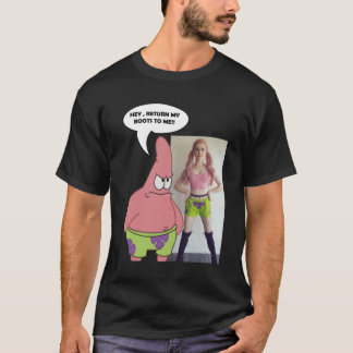 Patrick the star och hans Boots T Shirt