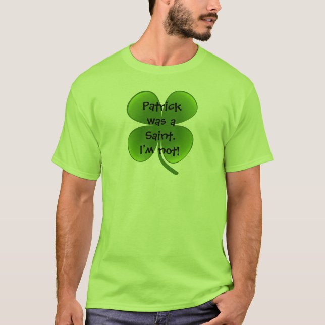 Patrick var en sanning - det är jag inte! tee shirt (Framsida)