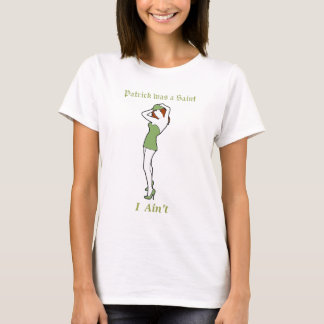 Patrick var ett Sanktt - I-förmiddagen inte! T Shirt