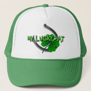 Patrick's Cap Lucky Irish Hats Personlig Truckerkeps