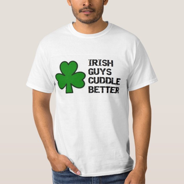 Patricks dag: Irish killarna kuddar bättre schampo T Shirt (Framsida)